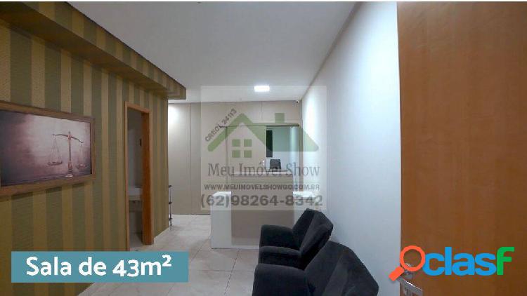 Excelente sala comercial mobilada para alugar - Setor Oeste