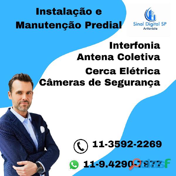 Instaladora de Antena Predial em Osasco