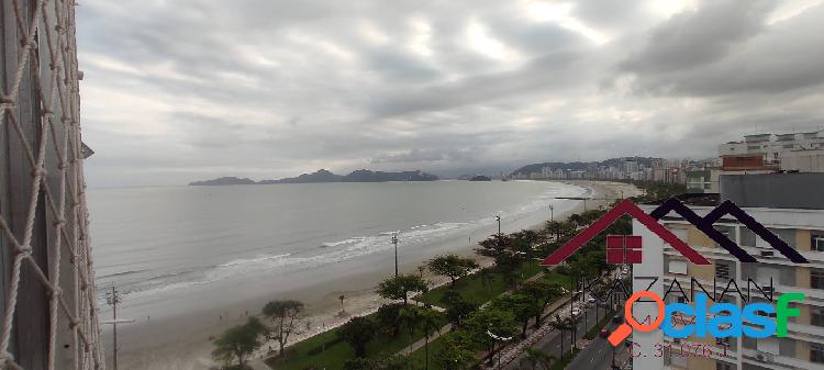 1 dormitório com vista panorâmica para o mar no Embaré