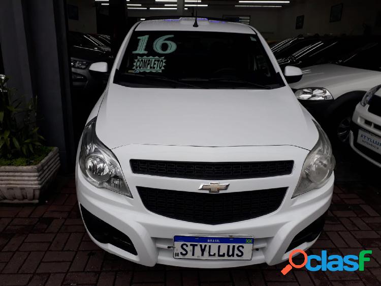 CHEVROLET MONTANA LS 1.4 ECONOFLEX 8V 2P BRANCO 2016 1.4