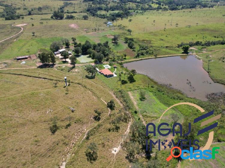 FAZENDA EM ALEXÂNIA-GO | 112 ALQ | DUPLA APTIDÃO -