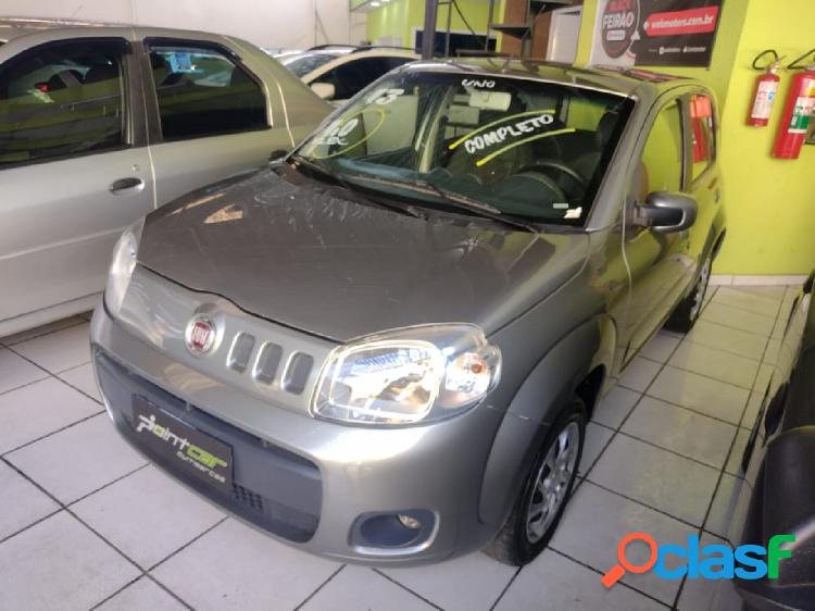 FIAT UNO VIVACE CELEB. 1.0 EVO F.FLEX 8V 5P CINZA 2013 1.0
