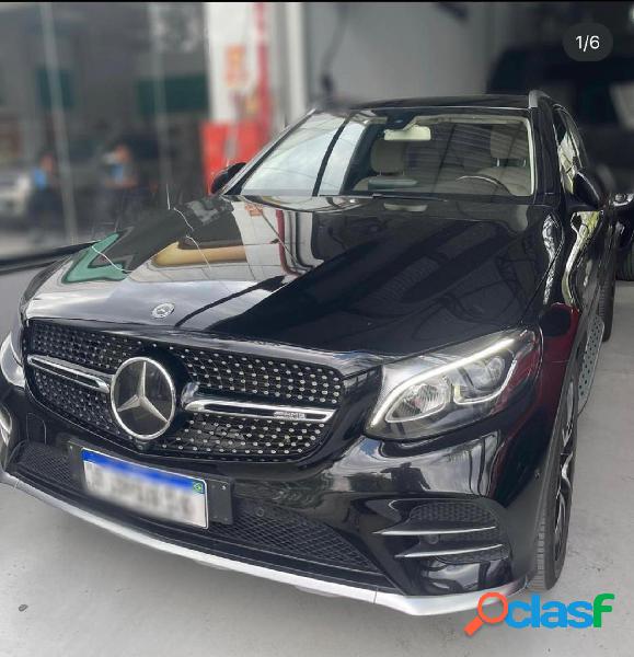 MERCEDES-BENZ GLC 43 AMG 3.0 V6 PRETO 2018 3.0 GASOLINA