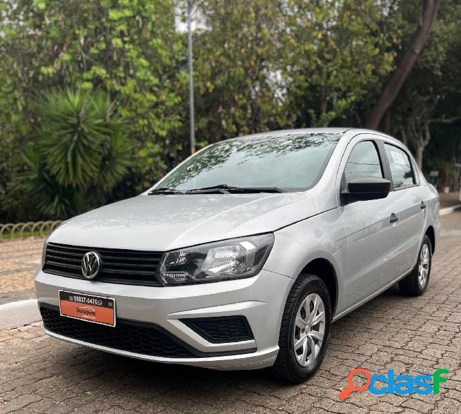VOLKSWAGEN VOYAGE 1.0 FLEX 12V 4P PRATA 2021 1.0 FLEX