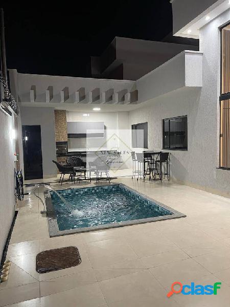 Casa alto padrão com 3 quartos sendo um suíte - Bairro