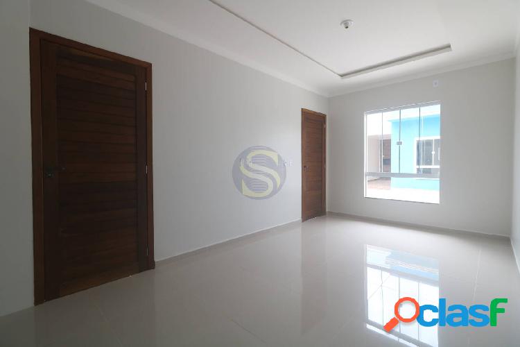 Casa pronta a venda com dois quartos no bairro santo antonio