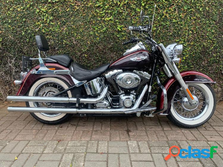 HARLEY-DAVIDSON SOFTAIL DELUXE FLSTN VERMELHO 2012 1600