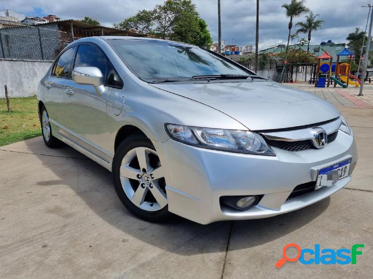 HONDA CIVIC SEDAN LXS 1.81.8 FLEX 16V AUT. 4P CINZA 2009 1.8