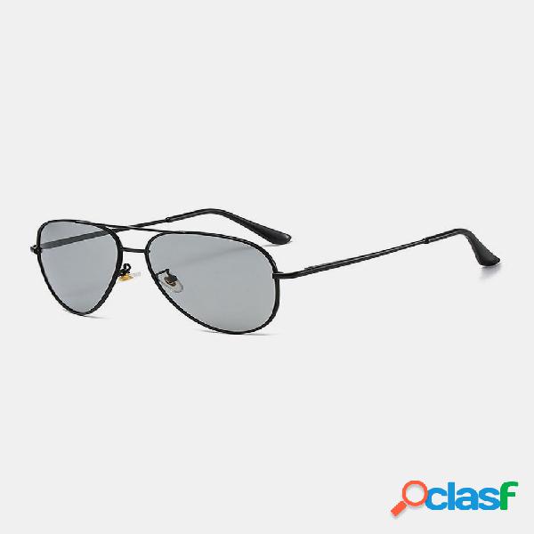 Jassy Masculino UV Proteção Polarizada Mudança de Cor