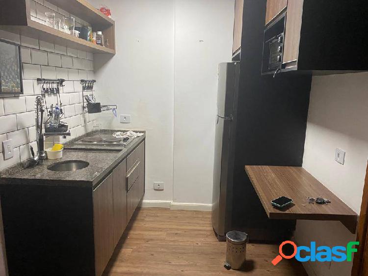 Apartamento á venda Campo Belo com 1 quarto, 1 vaga, 27m²