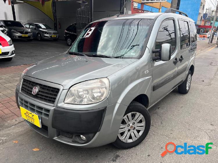 FIAT DOBLO ATTRACTIVE 1.4 FIRE FLEX 8V 5P CINZA 2013 1.4