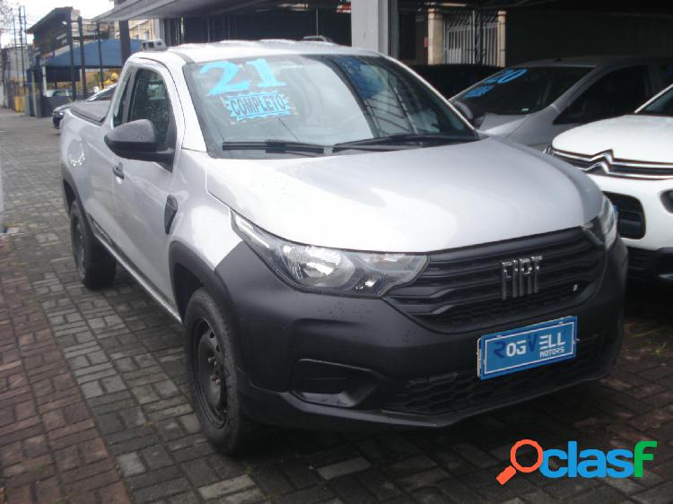 FIAT STRADA ENDURANCE 1.4 FLEX 8V CS PLUS PRATA 2021 1.4