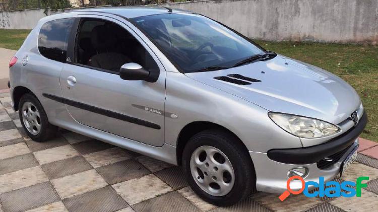 PEUGEOT 206 SOLEILQUIKSILVER 1.0 16V 3P PRATA 2001 1.0