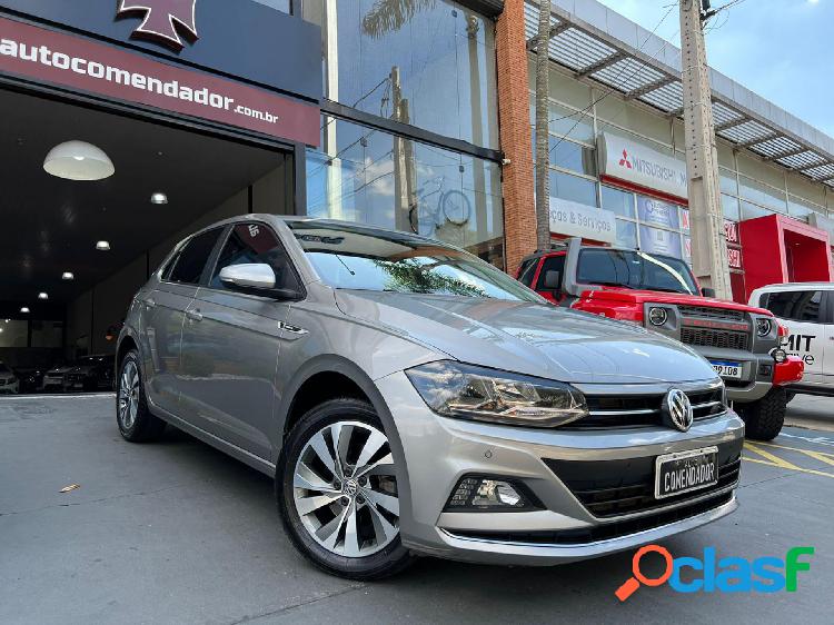 VOLKSWAGEN POLO HIGHLINE 200 TSI 1.0 FLEX 12V AUT. PRATA