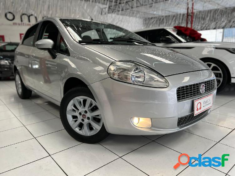 FIAT PUNTO ELX 1.4 FIRE FLEX 8V 5P PRATA 2008 1.4 FLEX