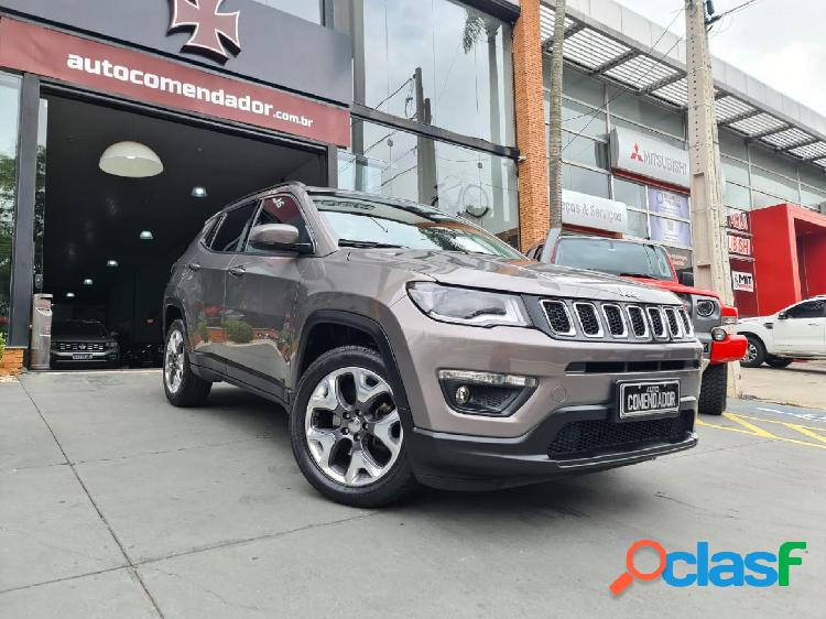 JEEP COMPASS LONGITUDE 2.0 4X2 FLEX 16V AUT. CINZA 2020 2.0