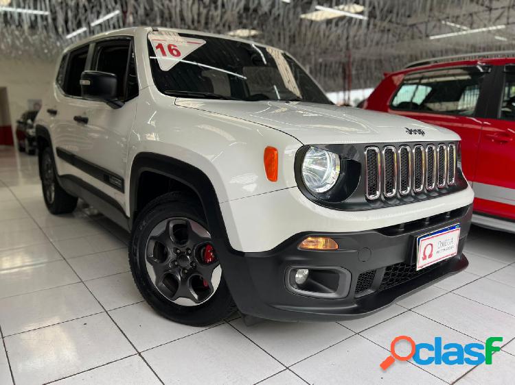 JEEP RENEGADE SPORT 1.8 4X2 FLEX 16V MEC. BRANCO 2016 1.8