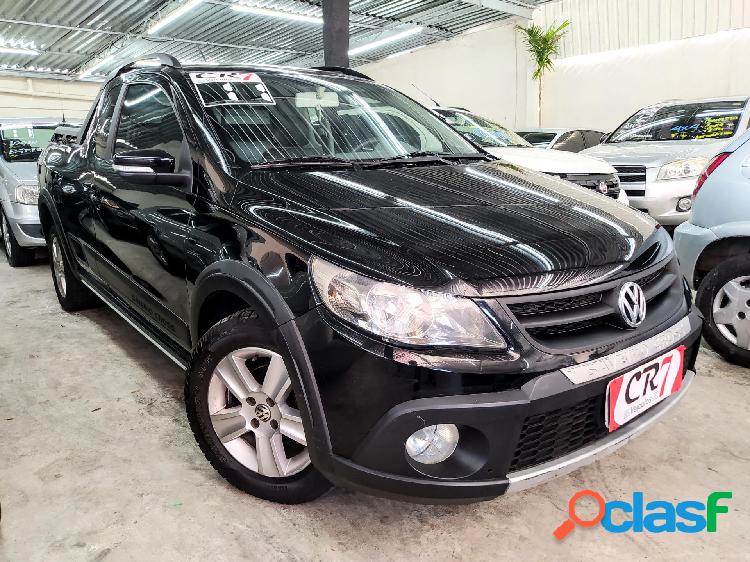 VOLKSWAGEN SAVEIRO CROSS 1.6 MI TOTAL FLEX 8V CE PRETO 2011