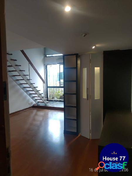 Apartamento Duplex com 1 quarto a venda no Itaim Bibi