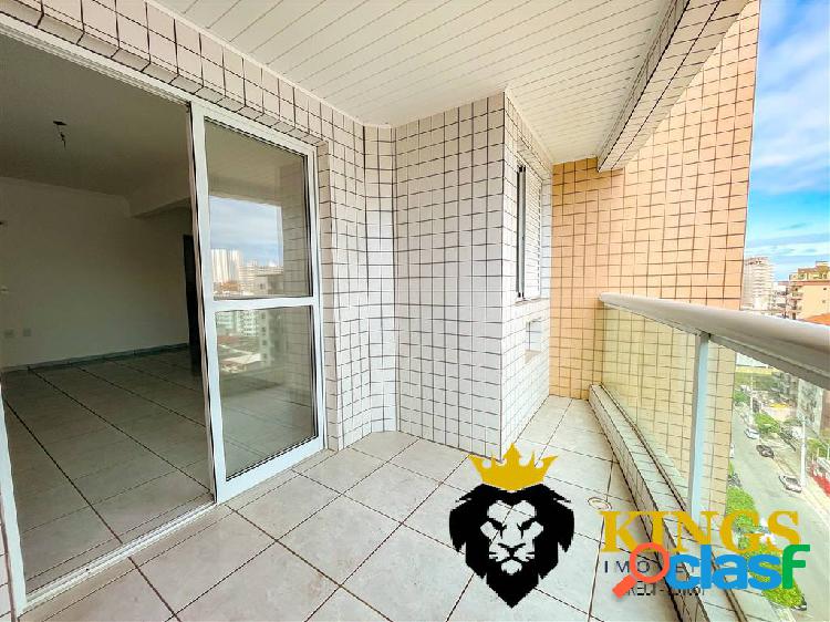 Apartamento novo 3 dormitórios no Canto do Forte com vista