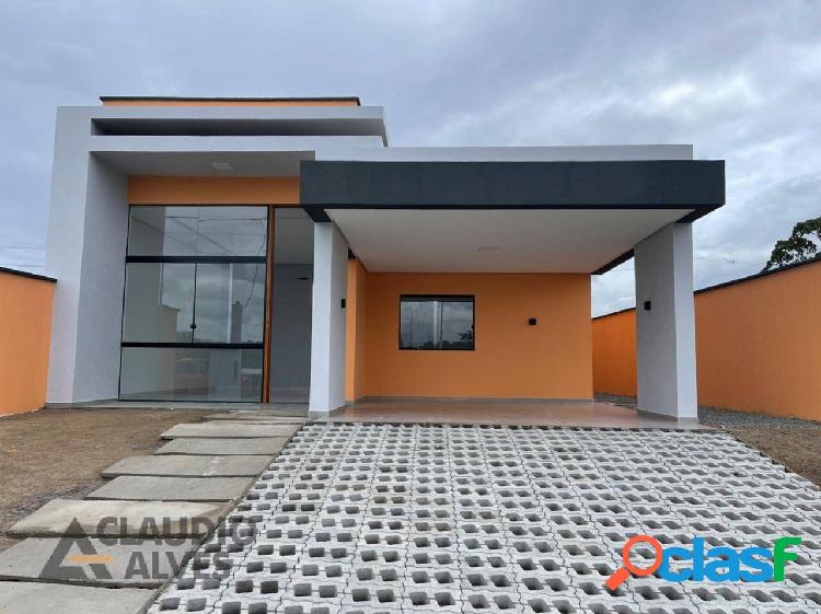 CASA COM 3 SUÍTES E ÁREA GOURMET COMPLETA