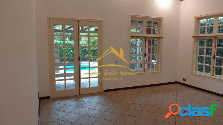 CASA TÉRREA ALPHAVILLE RESIDENCIAL 9 PARA LOCAÇÃO R$