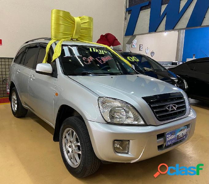 CHERY TIGGO 2.0 16V MEC. 5P PRATA 2011 2.0 GASOLINA