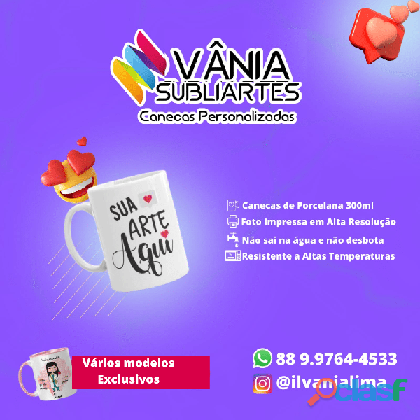 Canecas personalizadas