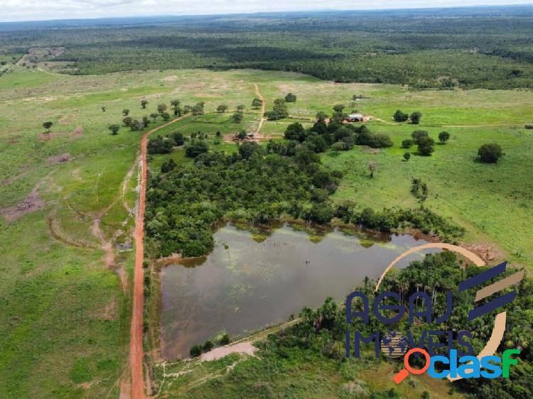 FAZENDA EM LAGOA DA CONFUSÃO-TO | 496 ALQ | DUPLA APTIDÃO