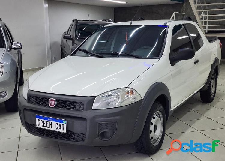 FIAT STRADA WORKING HARD 1.4 FIRE FLEX 8V CD BRANCO 2020 1.4