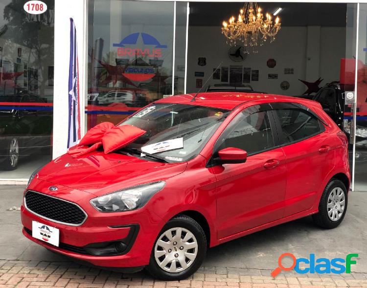 FORD KA 1.0 S TIVCT FLEX 5P VERMELHO 2019 1.0 FLEX