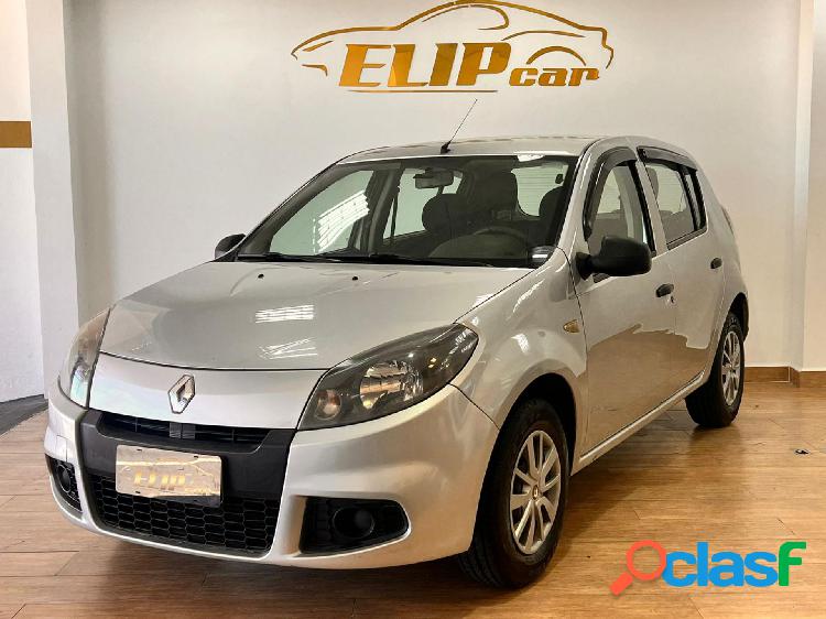 RENAULT SANDERO AUTHENTIQUE HI-FLEX 1.0 16V 5P PRATA 2014