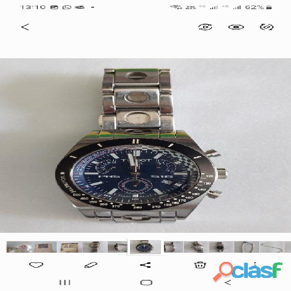 Relógio marca Tissot PRS 516 aço mostrador preto