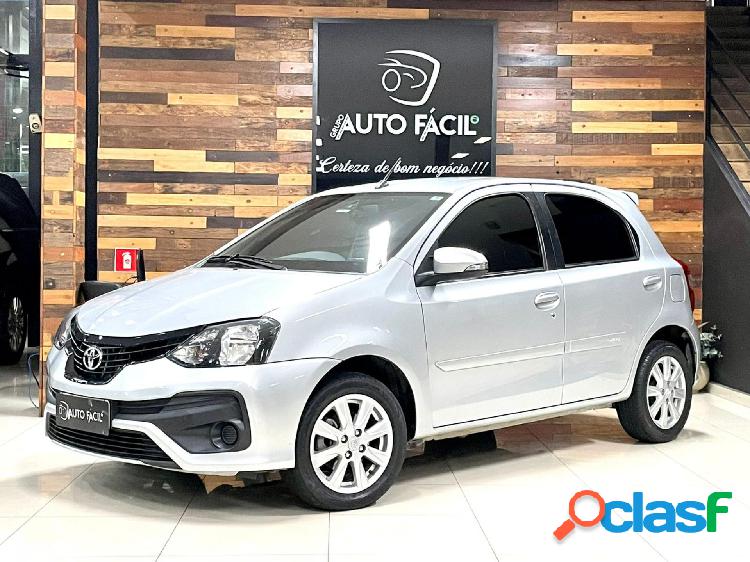 TOYOTA ETIOS X PLUS 1.5 FLEX 16V 5P AUT. PRATA 2019 1.5 FLEX