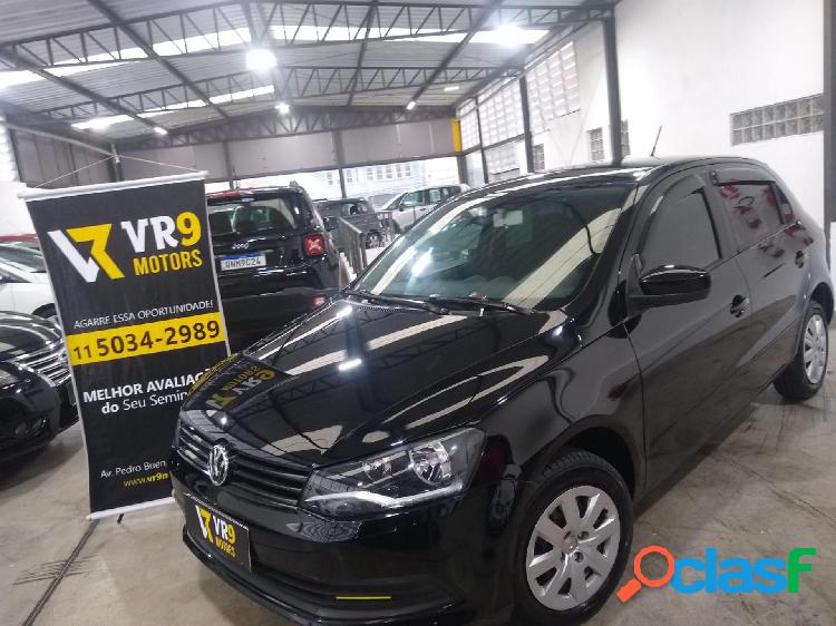 VOLKSWAGEN GOL (NOVO) 1.0 MI TOTAL FLEX 8V 4P PRETO 2013 1.0