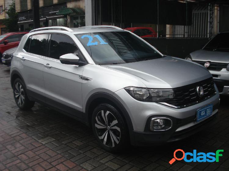VOLKSWAGEN T-CROSS HIGHLINE 1.4 TSI FLEX 16V 5P AUT PRATA