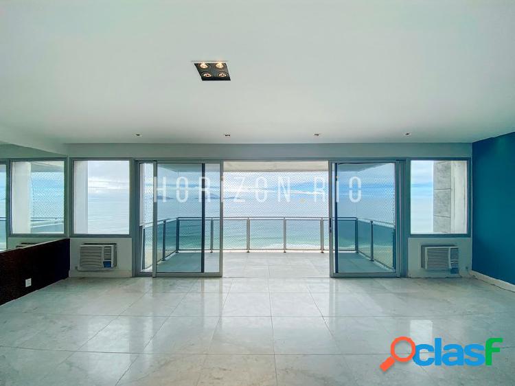 Excelente apartamento à venda de frente pro mar de Ipanema.