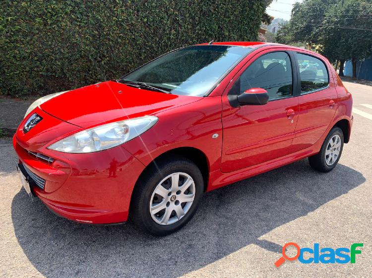 PEUGEOT 207 XR 1.4 FLEX 8V 5P VERMELHO 2012 1.4 FLEX