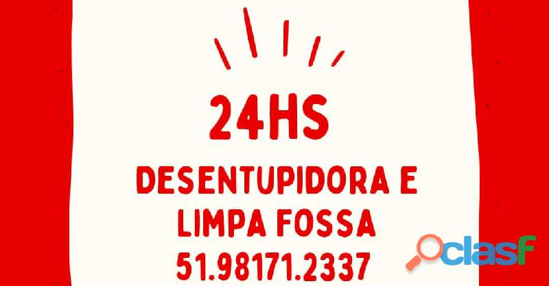 Entupiu chame já 51. 98171 2337 Desentupidora e Limpa Fossa