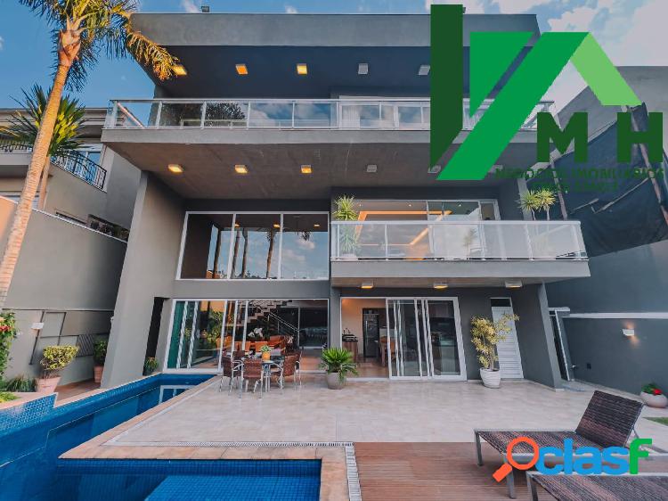 Casa com vista para mata, por sol incrível, no Tamboré 10