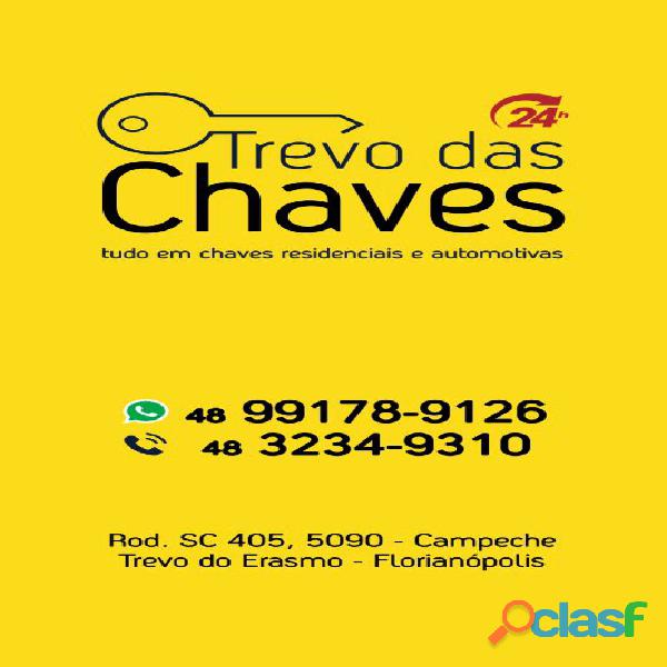 Chaveiro Trevo das Chaves, especialista em chaves