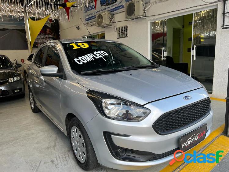 FORD KA 1.0 SESE PLUS TIVCT FLEX 5P PRATA 2019 1.0 FLEX