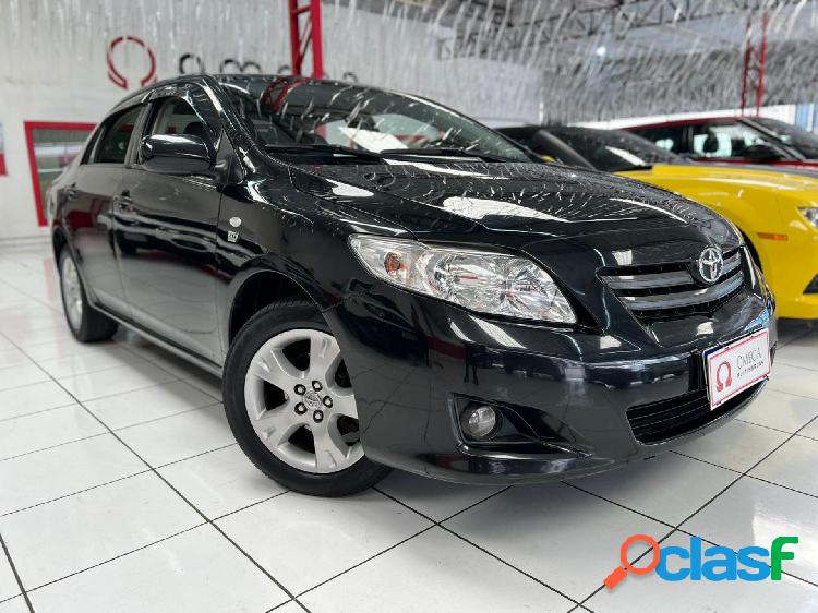 TOYOTA COROLLA GLI 1.8 FLEX 16V AUT. PRETO 2011 1.8 FLEX