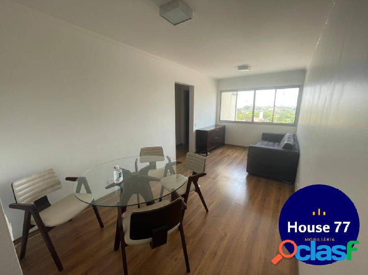 Apartamento semi mobiliado com 2 quartos na Chácara Santo