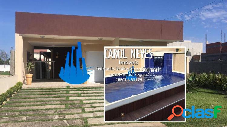 CASA CONDOMINIO FECHADO 3 DORMITÓRIOS PISCINA FINANCIAMENTO