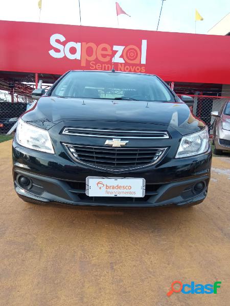 CHEVROLET PRISMA SED. LT 1.0 8V FLEXPOWER 4P PRETO 2015 1.0