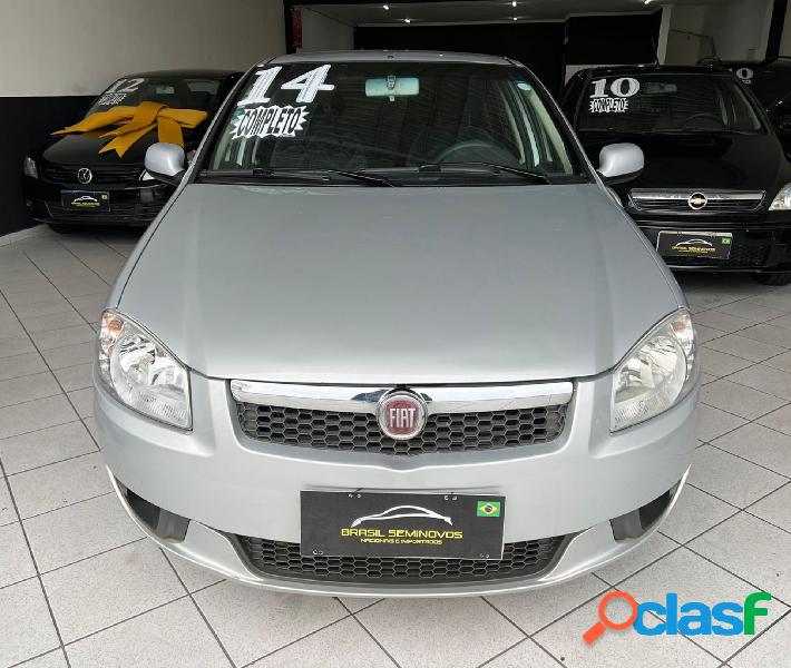 FIAT SIENA EL 1.4 MPI FIRE FLEX 8V 4P PRATA 2014 1.4 FLEX