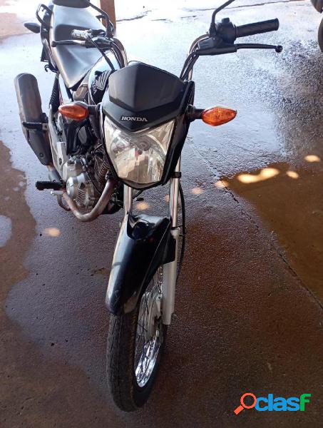 HONDA CG 160 START PRETO 2017 160 GASOLINA