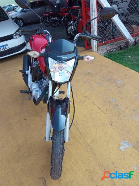 HONDA CG 160 START VERMELHO 2018 160 GASOLINA