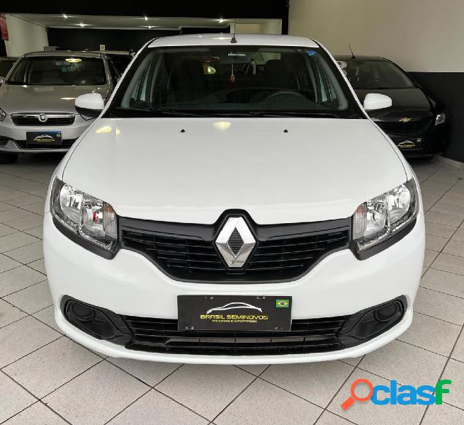 RENAULT LOGAN AUTHENTIQUE FLEX 1.0 12V 4P BRANCO 2020 1.0